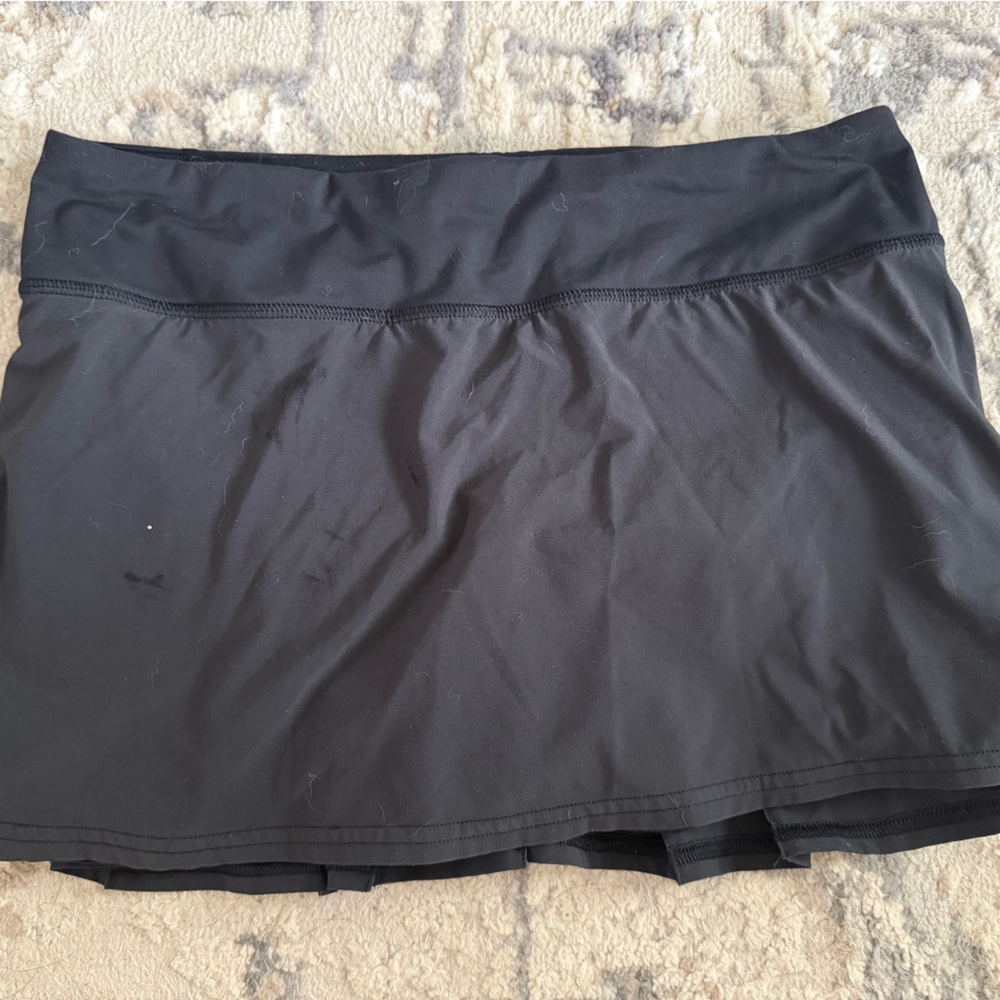 lululemon athletica Black Mini Skirt